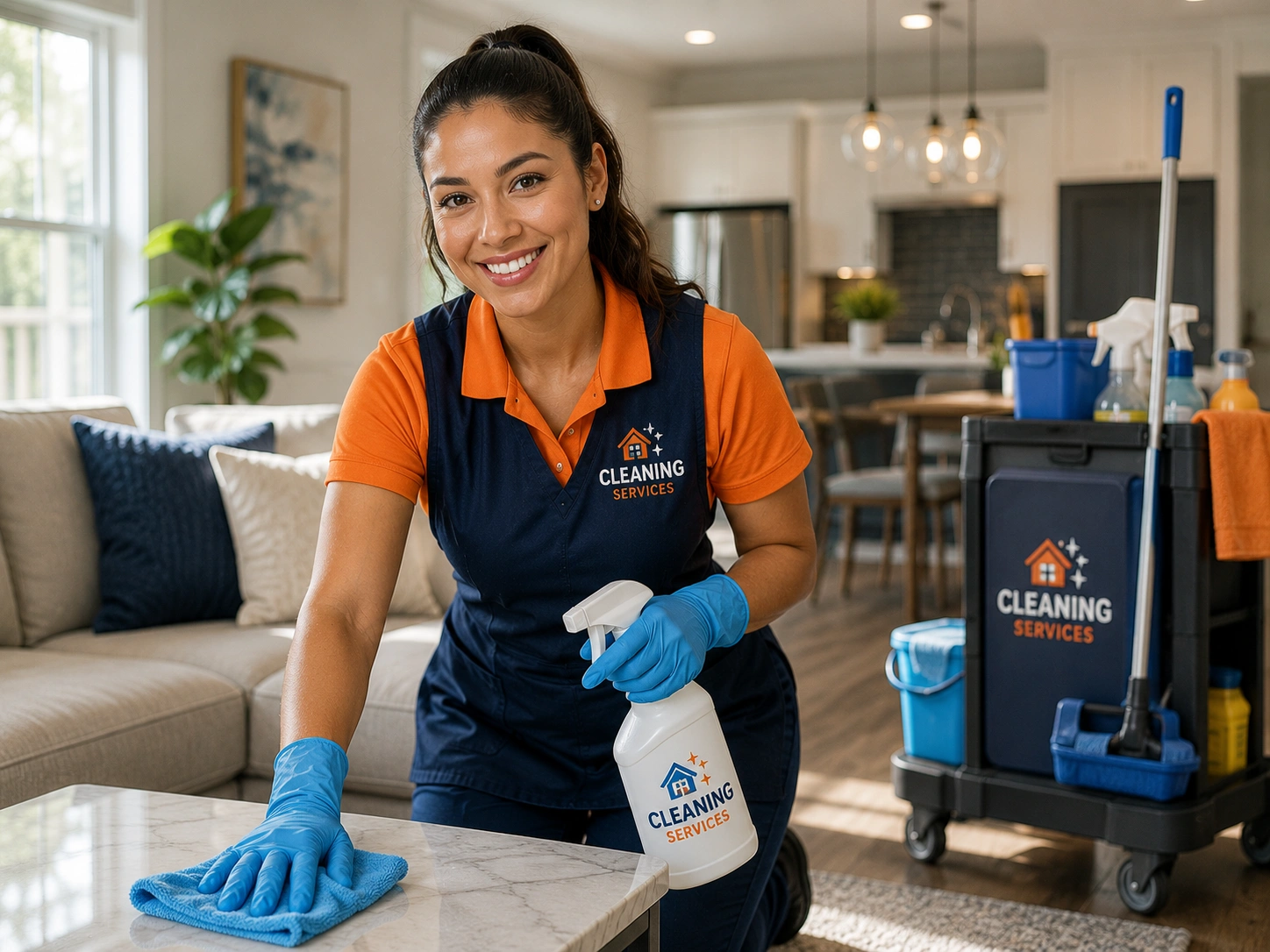 TalkAgent Virtual Assistant for Cleaning Services